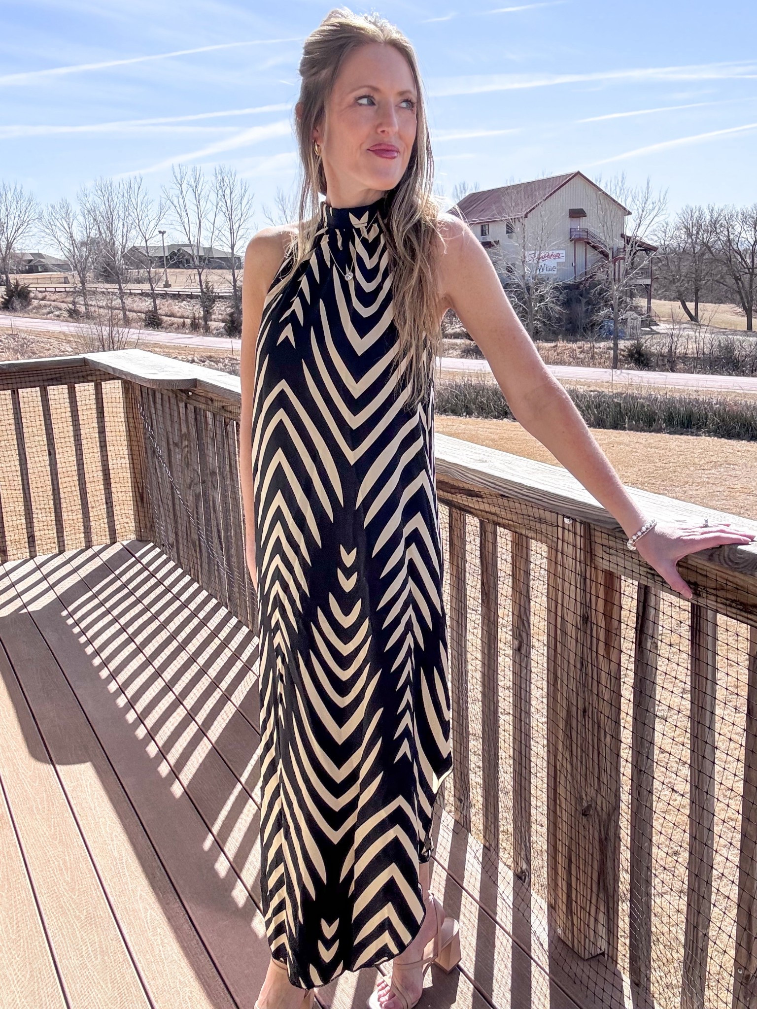 This halter neck dress is adorable and classy! 🖤 Great for a night out or wedding guest dress. Wearing a size small. 

As an Amazon Influencer I earn commission on qualifying purchases.

Black dress, halter dress, mom style, spring fashion 

#LTKootd #LTKOver40 #LTKMidsize