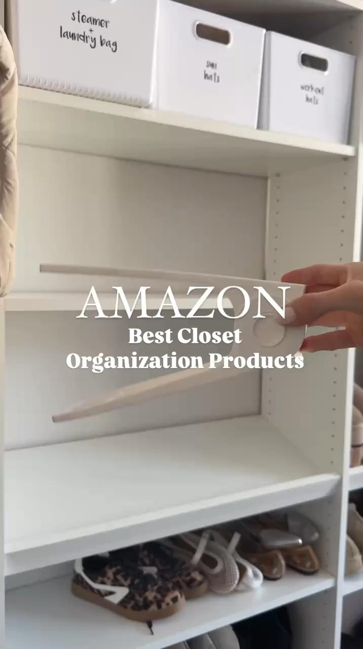 The best closet organization products on Amazon! 

#LTKFindsUnder50 #LTKWatchNow #LTKHome