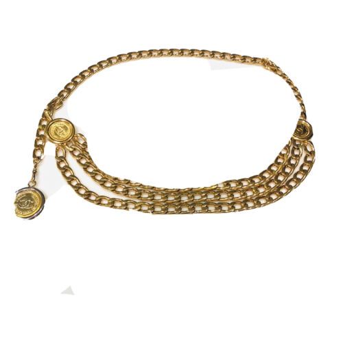 Chanel Multi-Chain Gold-Plated Belt  | eBay | eBay US