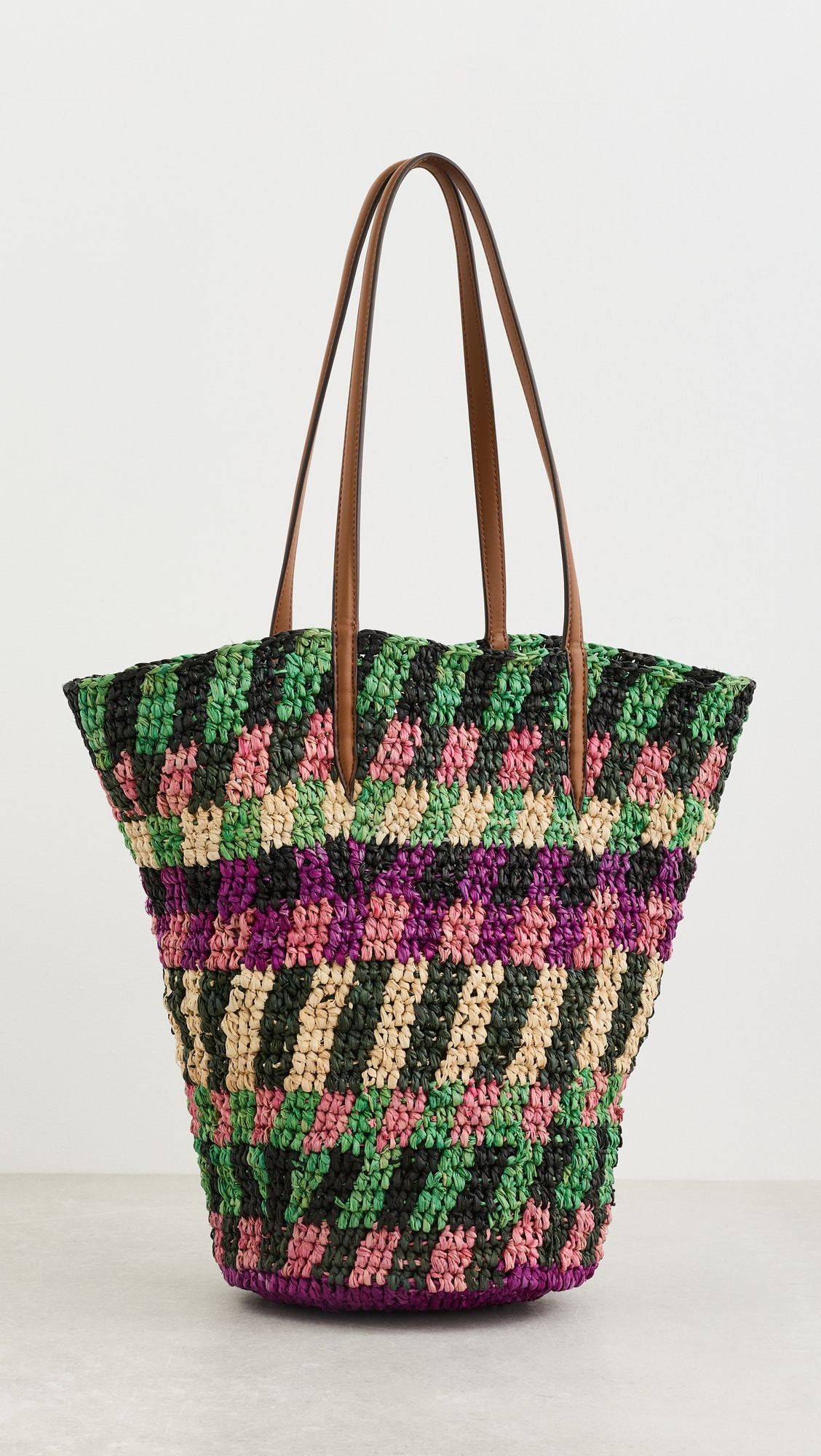 Veronica Beard Striped Raffia Tote Bag | Shopbop | Shopbop