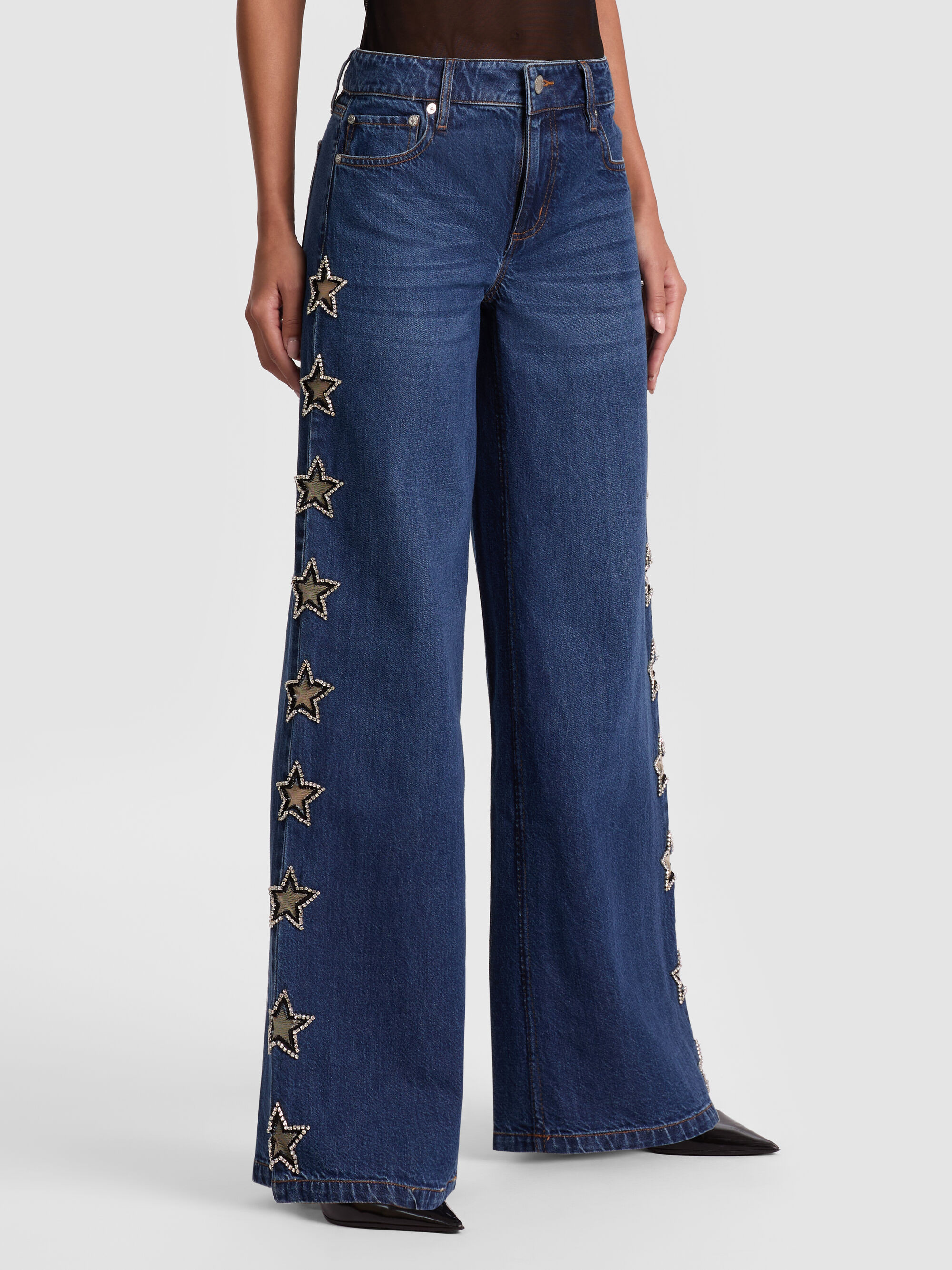 AMAZING EMBELLISHED JEAN | Alice + Olivia