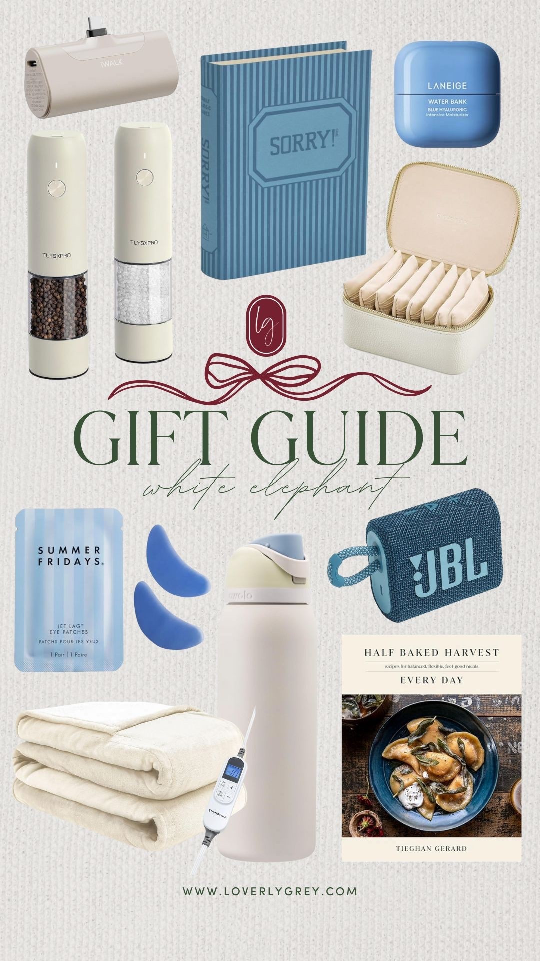 These white elephant finds are items anybody would be happy to receive! 

Loverly Grey, gift guide, gift ideas, white elephant gifts 

#LTKHoliday #LTKGiftGuide #LTKFindsUnder50
