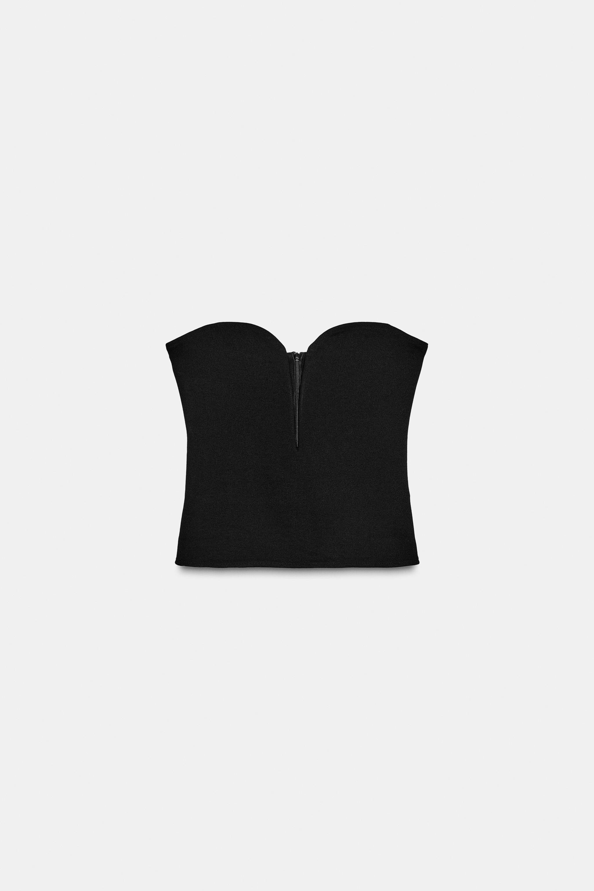 SWEETHEART NECKLINE TOP | Zara UK