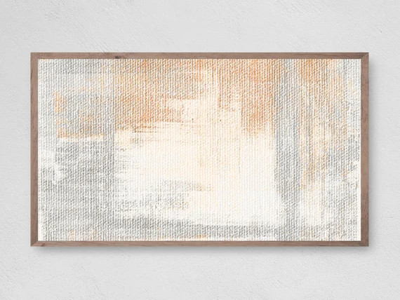 Samsung Frame TV Art, Modern Wash on Canvas, Samsung Art TV, Abstract Art, Digital Download for S... | Etsy (US)