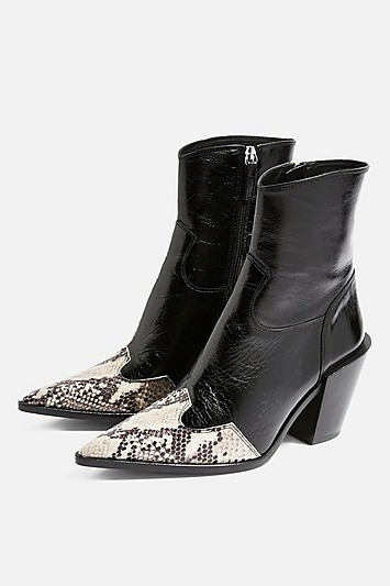HOWDIE High Ankle Boots - Black | Topshop US