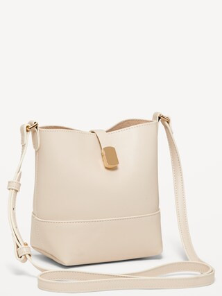 Small Preppy Bucket Crossbody Bag | Old Navy | Old Navy (US)