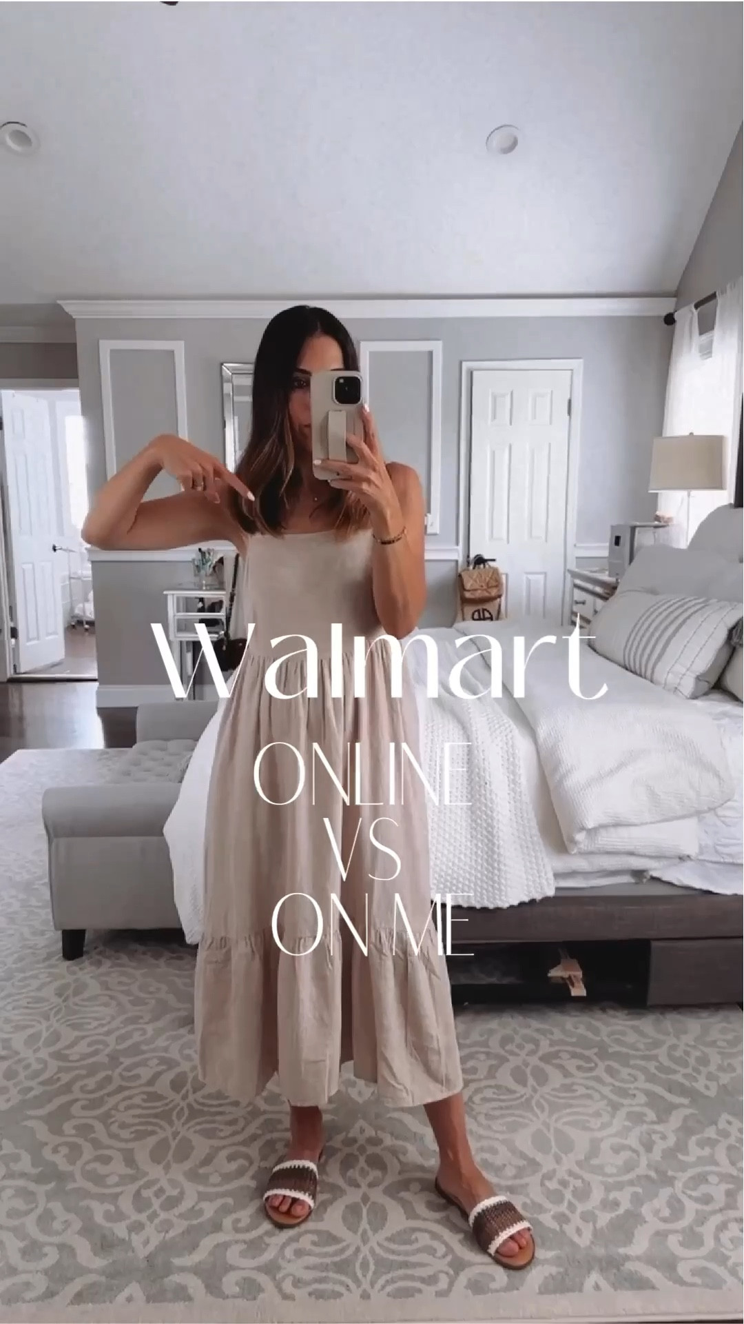 Comment WAL24 for links 💕 A few new @walmartfashion items from my all time favorite Walmart brand Time and Tru 🙌🏻 These dresses are only $25 and so good! #walmartpartner #walmartfashion #LTKFind 

#LTKunder50 #LTKstyletip