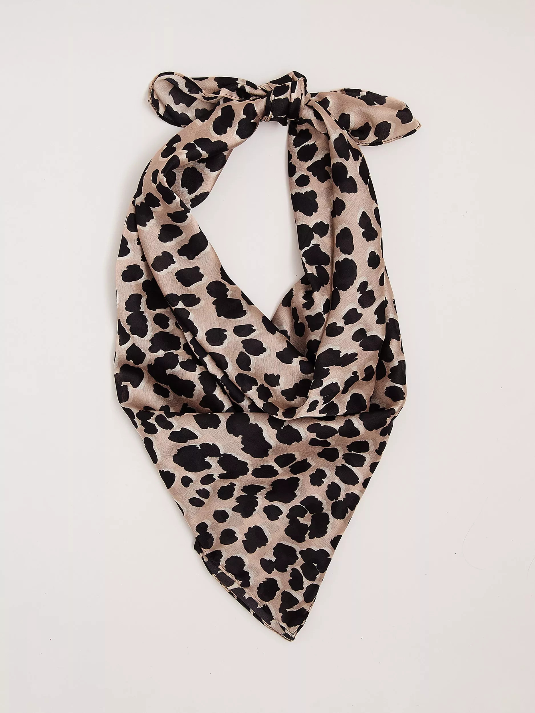 Phase Eight Leopard Print Scarf, Neutral | John Lewis (UK)