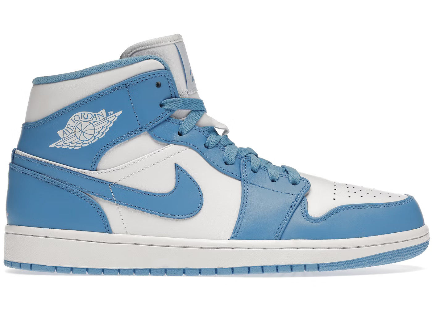 Jordan 1 Retro Mid UNC | StockX