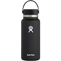 Hydro Flask Wide Mouth Flex Cap Bottle - Stainless Steel Reusable Water Bottle - Vacuum Insulated | Amazon (US)