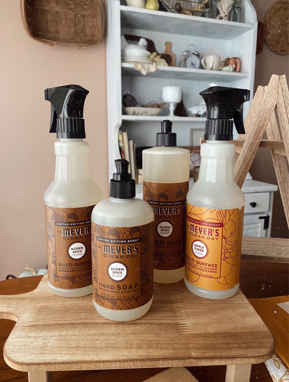 My favorite Mrs. Meyers fall cleaning products! 🍁 fall cleaning + cleaning supplies + organization + Mrs. Meyers hand soap + kitchen cleaning + fall home

#LTKU #LTKSeasonal #LTKHome