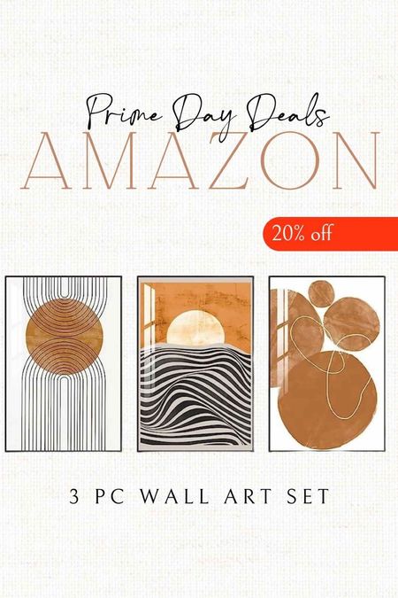 Amazon prime sale 

Wall Art Canvas Wall Art Framed Wall Art Simple Abstract Wall Art 16 "X 24" Black Frame 3 Piece Suite Suitable For Living room Bedroom Bathroom Dining Room Kitchen Office Wall Decor Aesthetic Wall Art (orange, 24 "X 32" X 3 pieces)

#LTKstyletip #LTKxPrimeDay