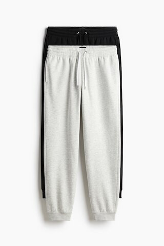 H & M - 2-pack Regular Fit Sweatpants - Black | H&M (US + CA)
