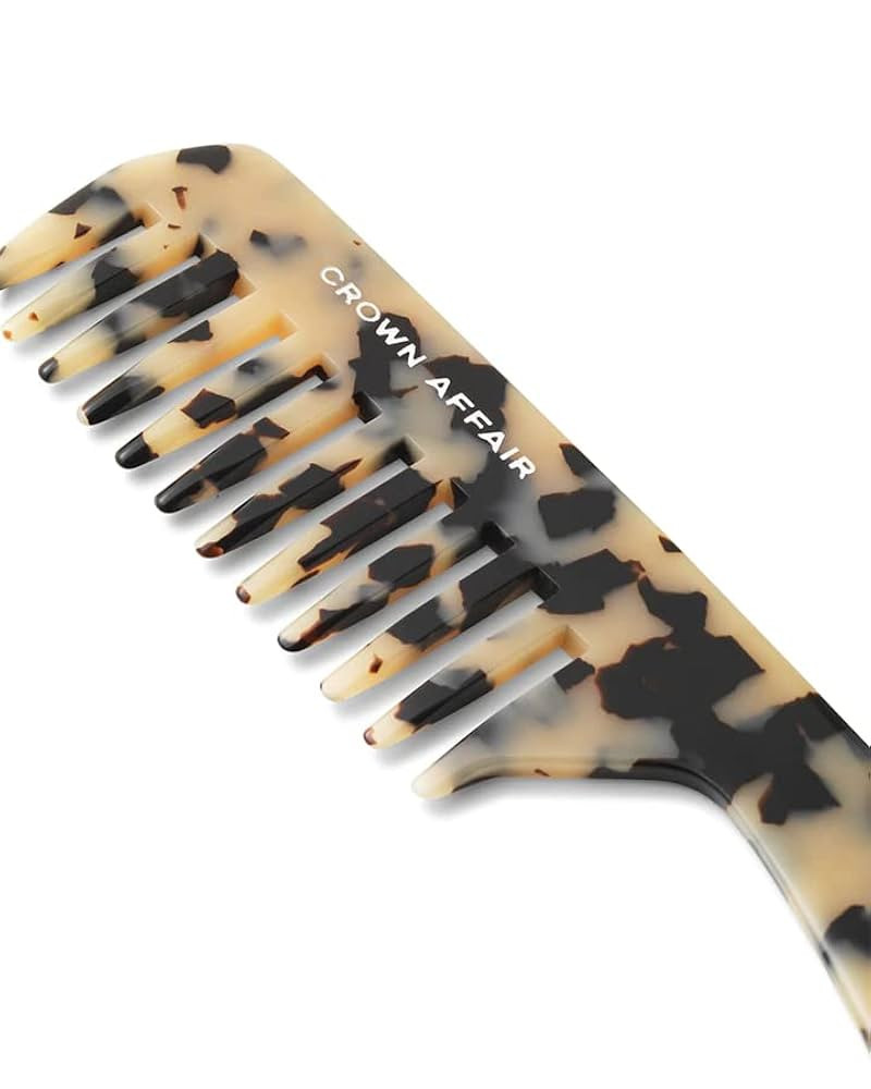 CROWN AFFAIR - The Comb No. 002 - In-Shower, Post-Shower, and All Day Detangler for Straight and ... | Amazon (US)