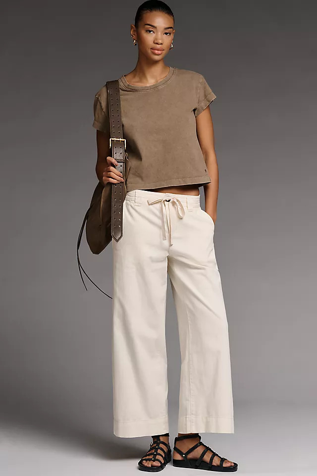 Lily Crop Pants | Anthropologie (US)