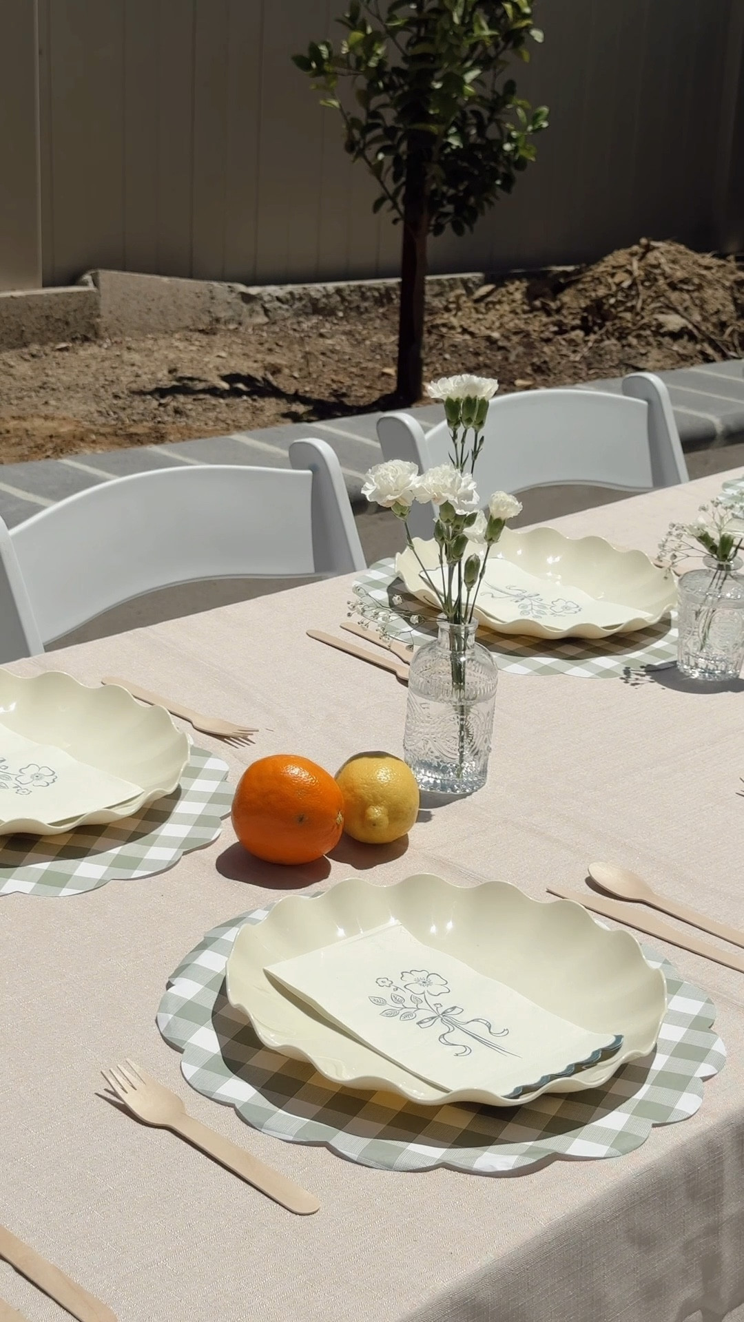my baby sprinkle tablescape details 🍋🧺✨ 

#LTKWedding #LTKBump #LTKFindsUnder100