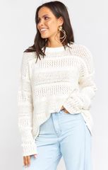 Jax Pullover ~ Cream De La Cream | Show Me Your Mumu