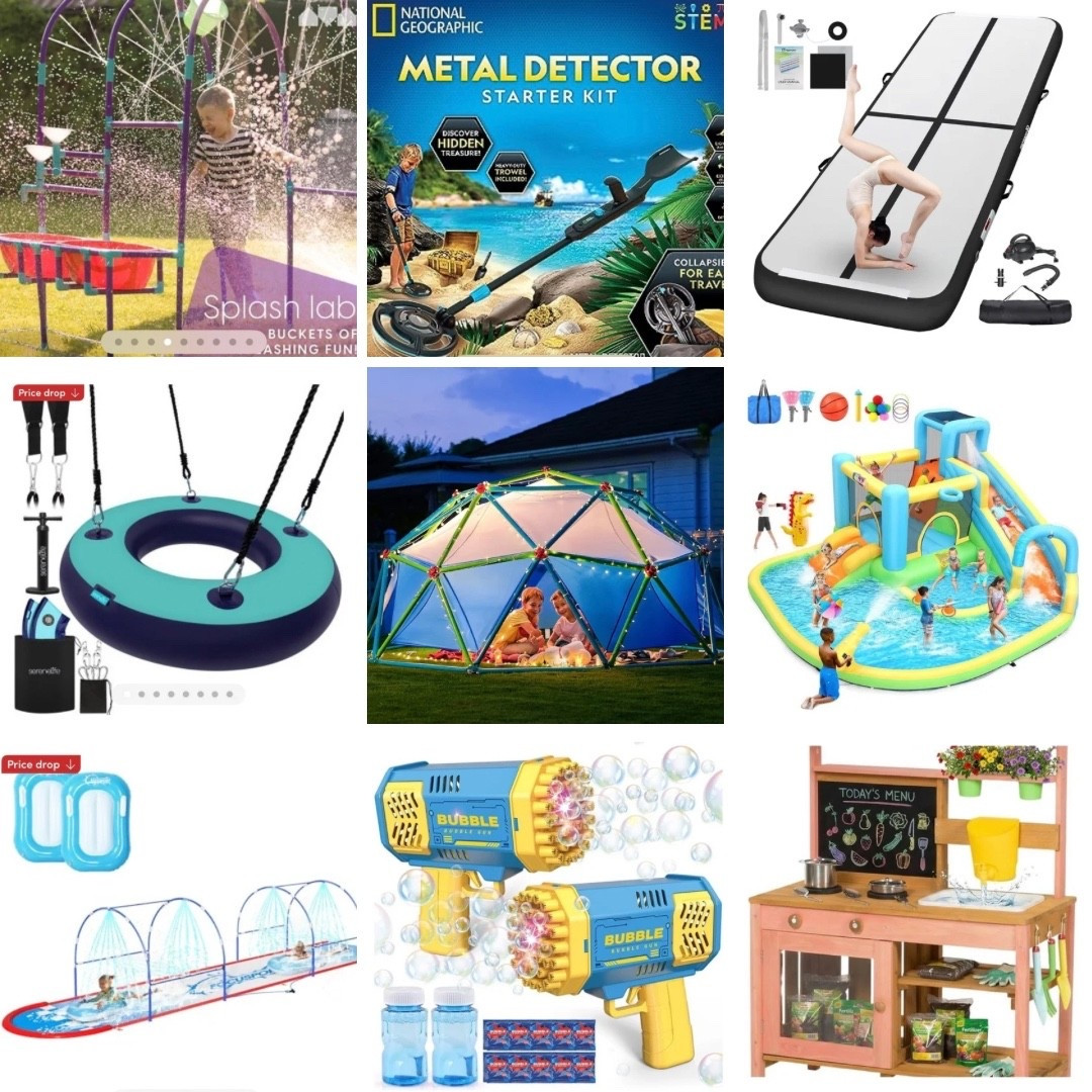 Everything you need for nonstop outdoor summer fun 🎈☀️ From water play to backyard games, these kid-approved favorites are making summer break extra fun! 

#LTKFamily #SummerEssentials #OutdoorKids