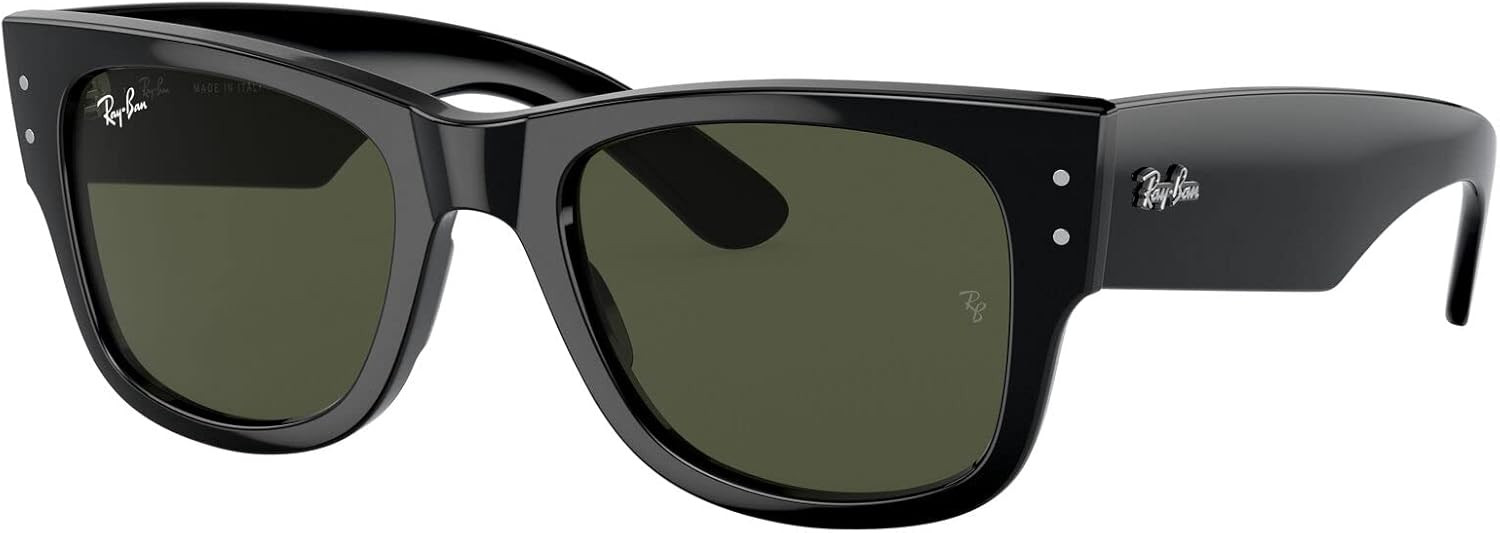 Ray-Ban RB0840s Mega Wayfarer Square Sunglasses | Amazon (US)