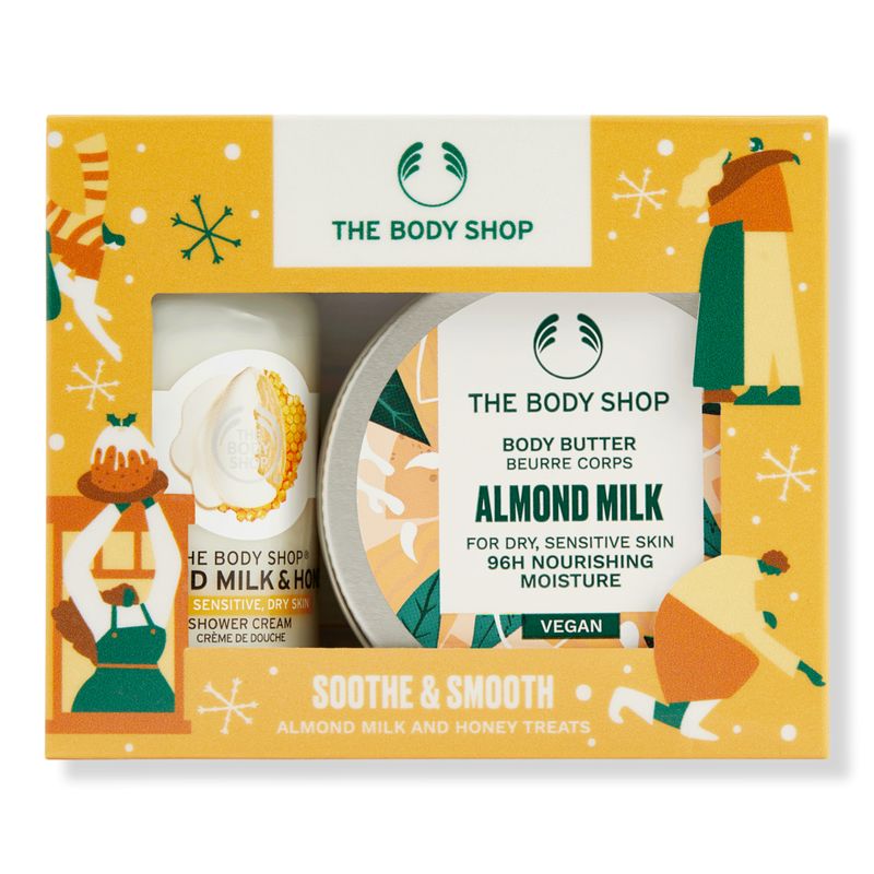 The Body Shop Soothe & Smooth Almond Milk & Honey Treats Gift Set | Ulta Beauty | Ulta
