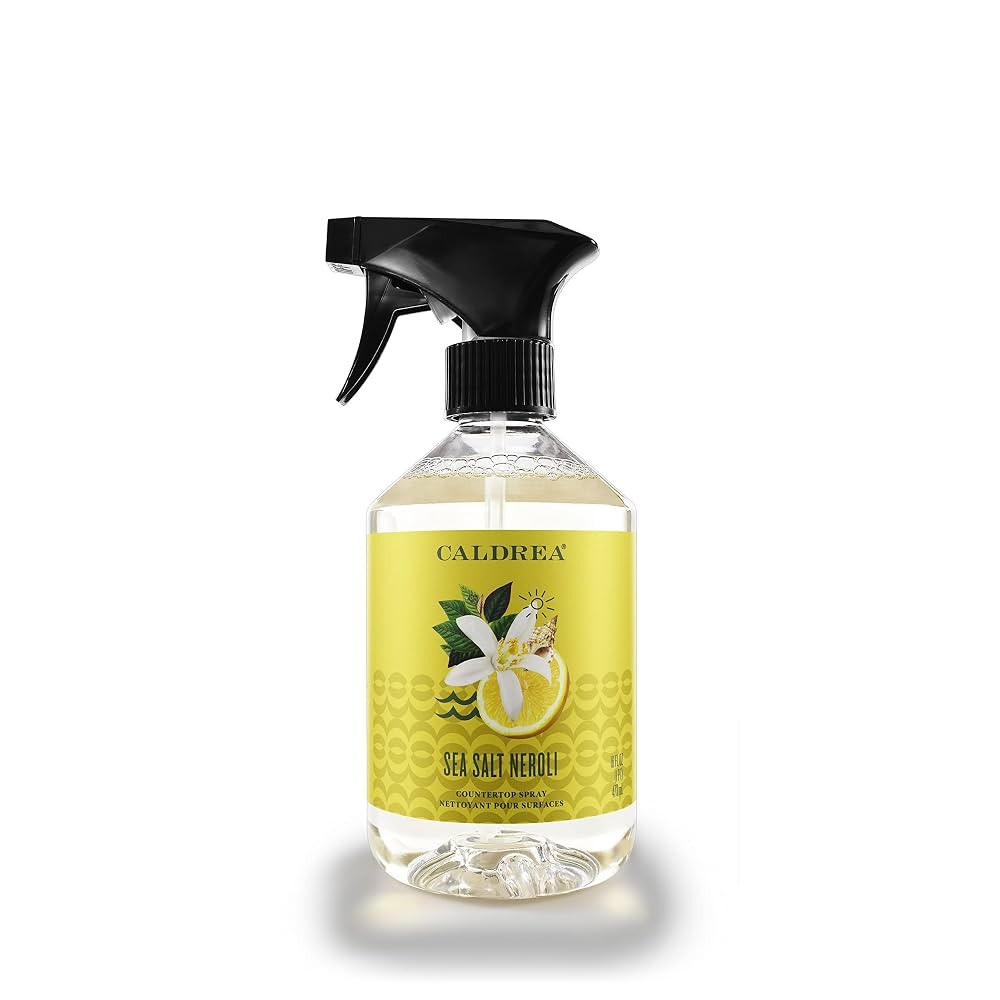 Caldrea Multi-surface Countertop Spray Cleaner, Made with Vegetable Protein Extract, Sea Salt Ner... | Amazon (US)