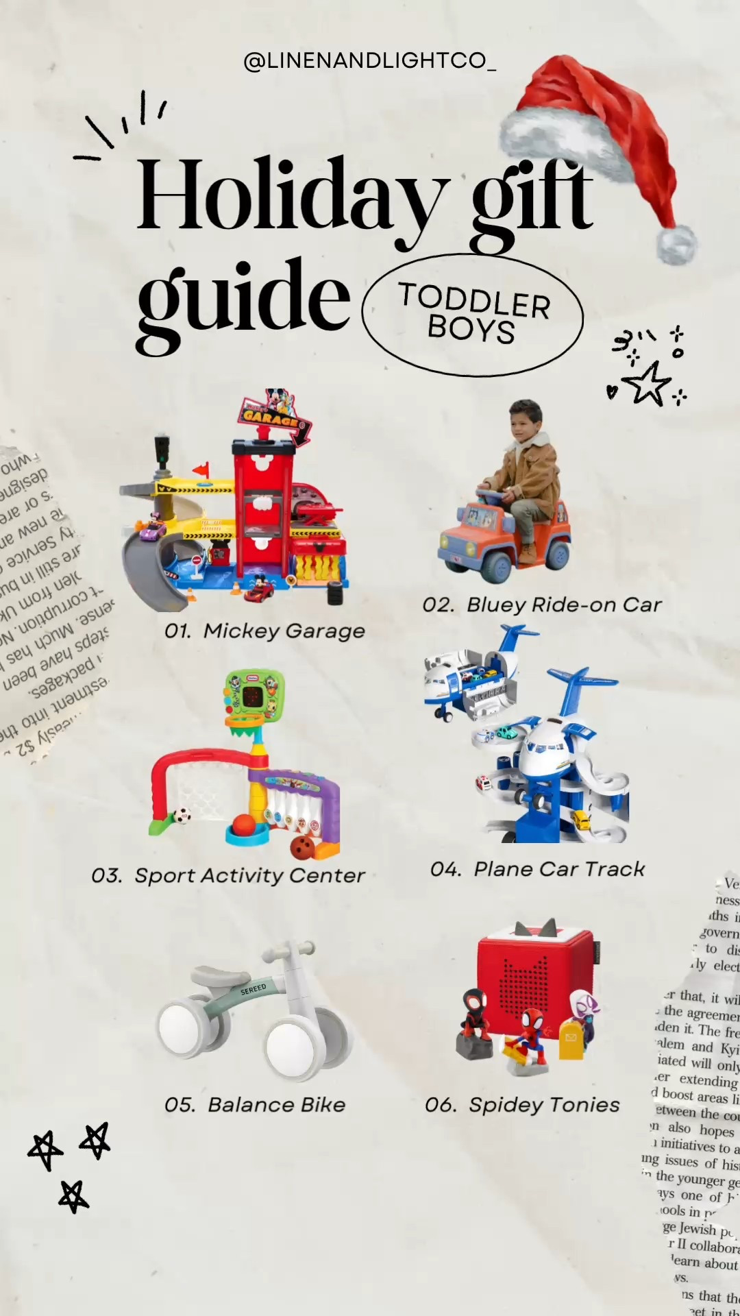 Toddler boy gift ideas that are cute, practical, and actually get played with 🎁
I rounded up our favorites for this age — everything from cozy jammies to toys that keep them entertained longer than 5 minutes. Perfect for Christmas, birthdays, or stocking stuffers!

#LTKgiftguide #toddlermom #LTKkids #LTKholiday #giftideasfortoddlers #toddlerboygifts #LTKunder50 #momlife #linenandlightco #mickeymousetoys #toddleroutdoortoys #balancebike #toddlercartoys 

 



#LTKGiftGuide #LTKBaby #LTKKids