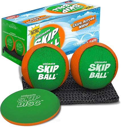 The Ultimate Skip Ball – Water Bouncing Ball (2 Pack) Create Lasting Memories with Your Friends... | Amazon (US)