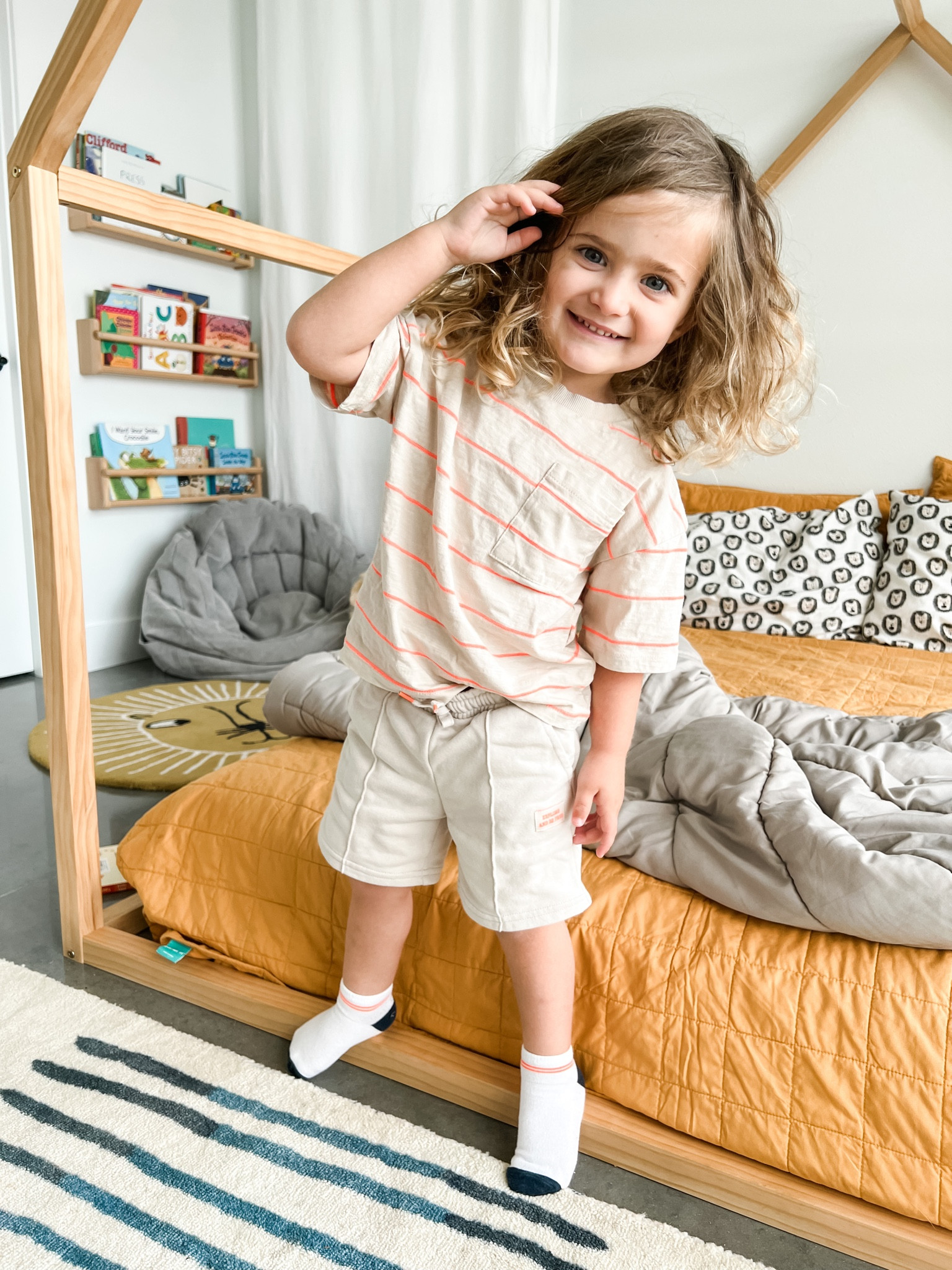 This little guy rockin one of his new Spring outfits! H&M is having a sale right now too! 

#h&mkids #handm #toddlerboyfashion #toddlerboyoutfit 

#LTKkids #LTKsalealert #LTKstyletip