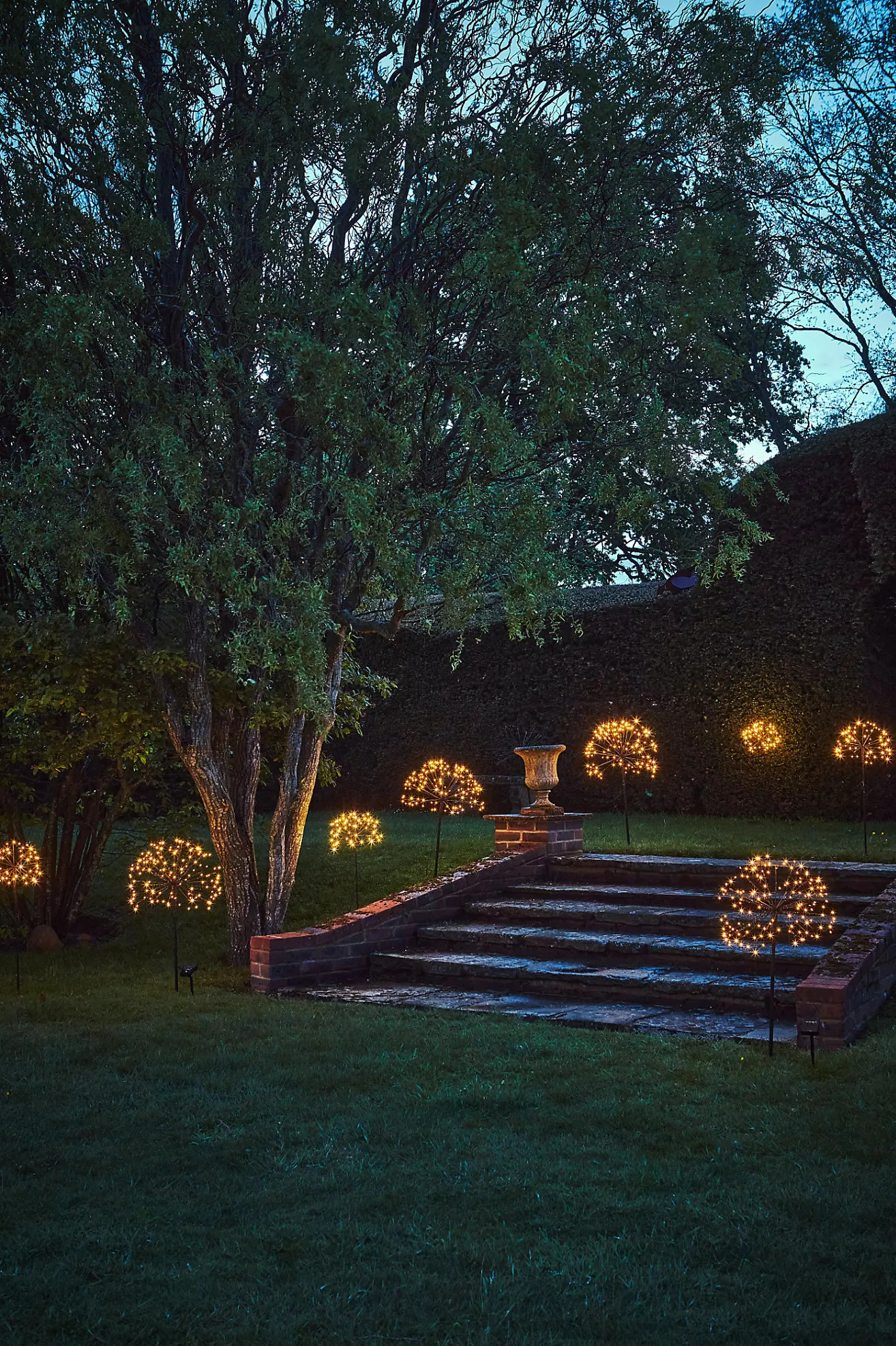 Solar Dandelion LED Stake Light | Terrain