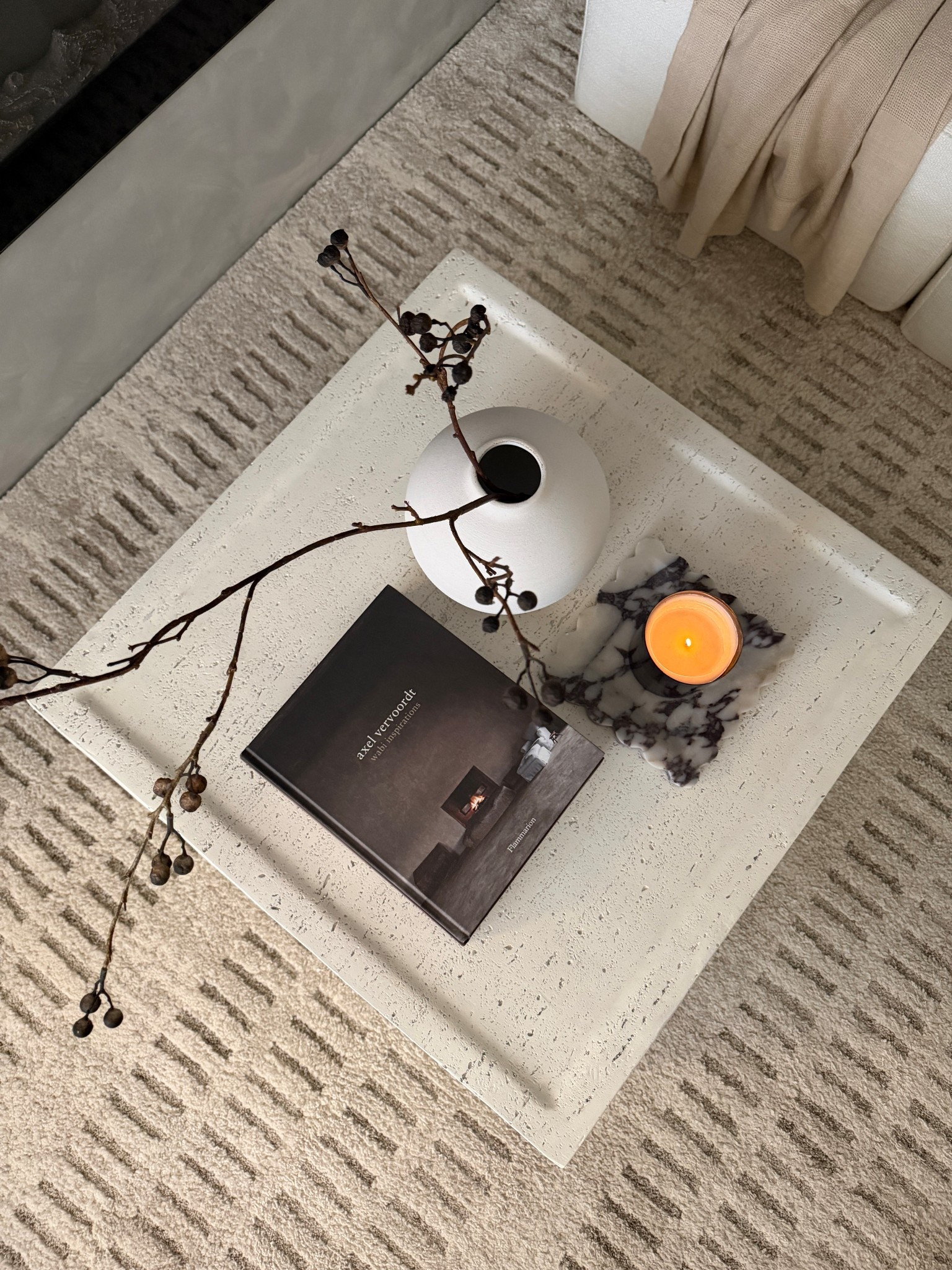 Organic modern coffee table styling 🤍 

#LTKSaleAlert #LTKmomlife #LTKHome