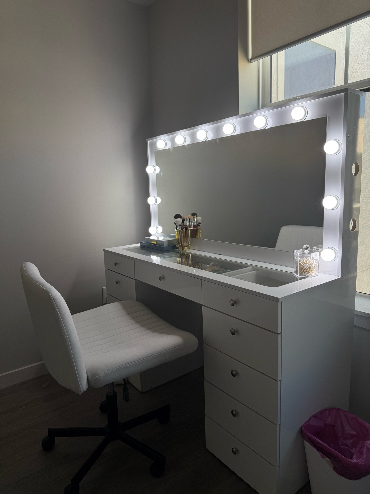 My vanity set up! 

#LTKBeauty #LTKGiftGuide