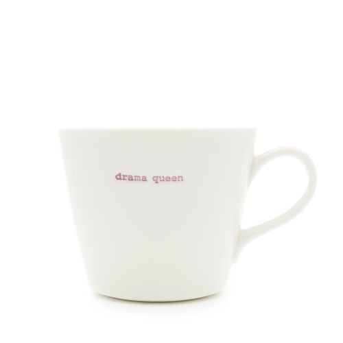 Keith Brymer Jones  White Porcelain Keith Brymer Jones Drama Queen Bucket Mug - Trouva | Trouva (Global)