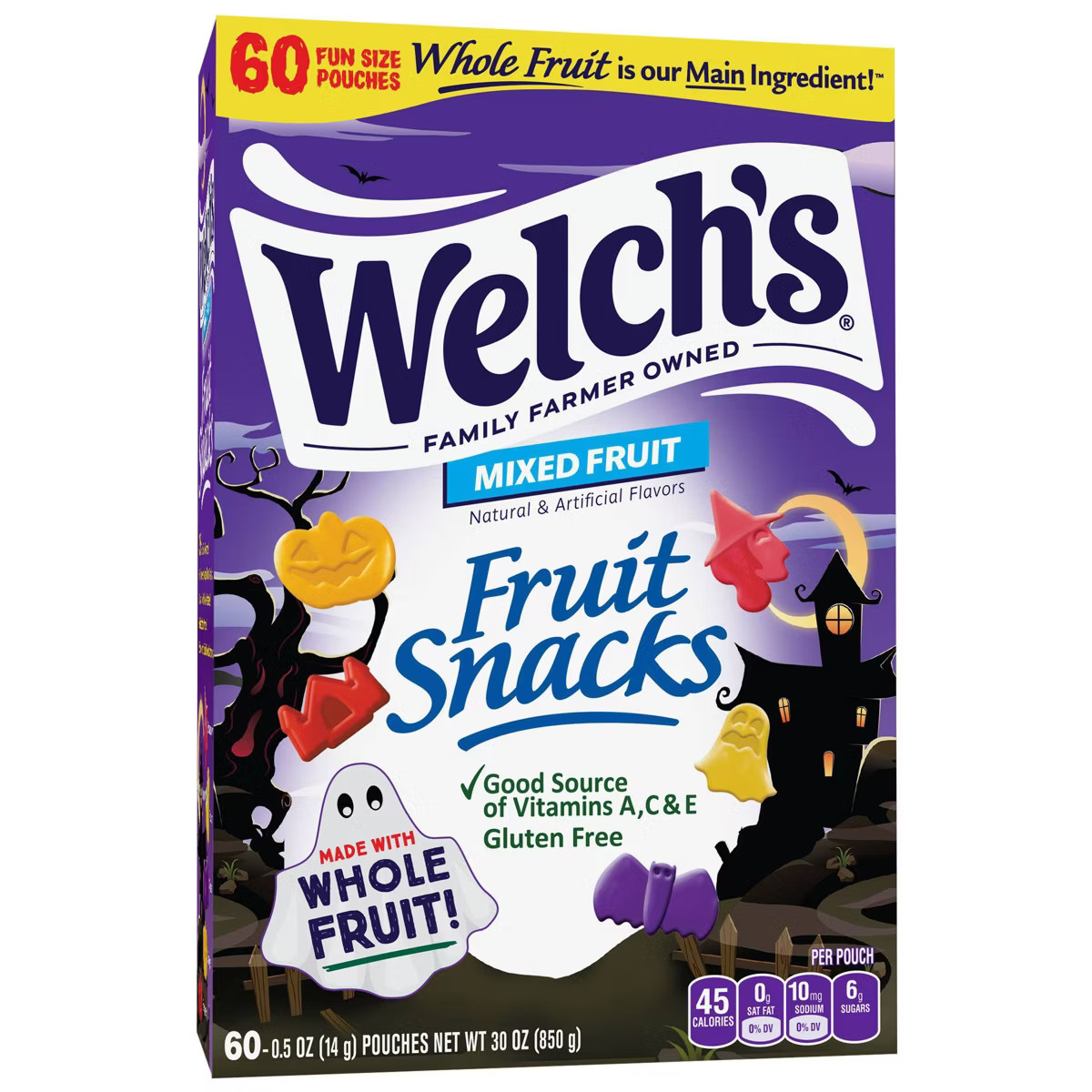 Welch's Halloween Mixed Fruit Fruit Snacks - 30oz/60ct | Target