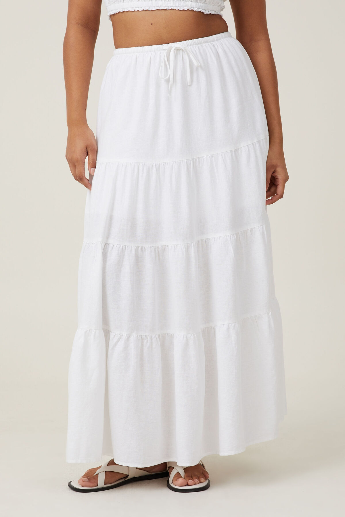 Haven Tiered Maxi Skirt | Cotton On (US)
