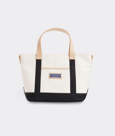 Leather Handle Classic Tote | vineyard vines