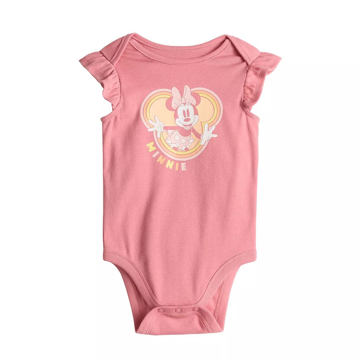 Disney's Minnie Mouse Baby Girl Ruffled Bodysuit by Jumping Beans® | Kohl's