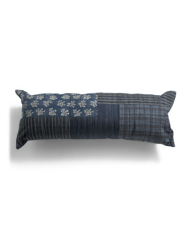13x35 Floral Amrin Oversized Lumbar Pillow | TJ Maxx