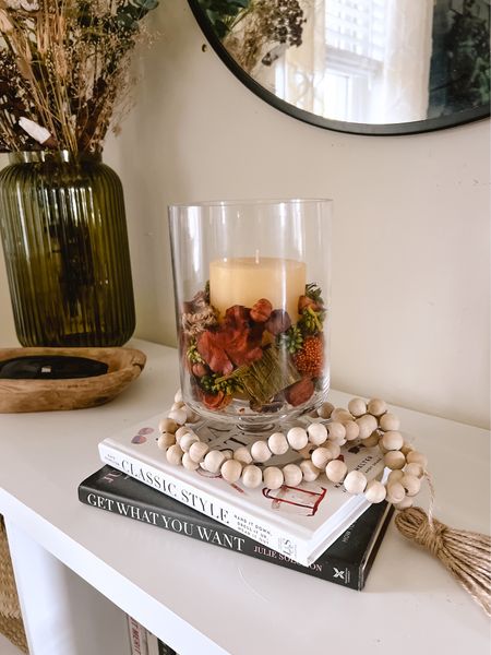 This fall decor from Walmart is giving me Anthropologie vibes 🤩 styled some potpourri in a glass cylinder on my entryway table and loved how it turned out!

Fall decor, fall home decor, farmhouse fall decor, fall decor, glass hurricane, candle holder, fall living room decor, Walmart fall decor, Walmart home, Walmart finds, potpourri, fall florals

#LTKSeasonal #LTKunder50 #LTKunder100 #LTKFind #LTKstyletip #LTKsalealert #LTKhome