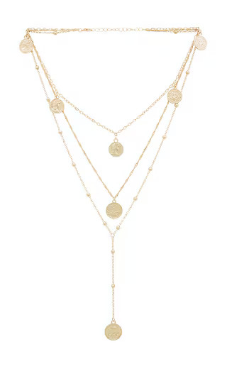 Coralie Necklace in Gold | Revolve Clothing (Global)