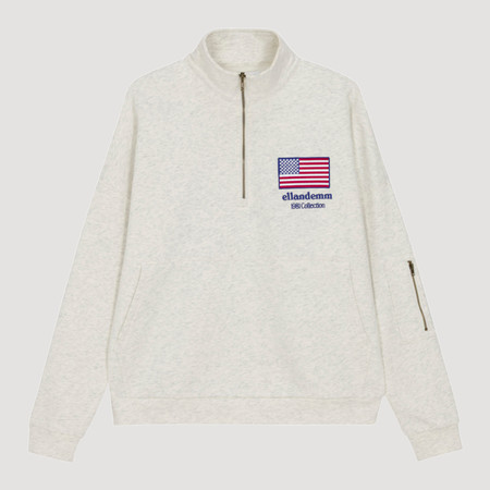 1981 Sports Club Fleece Half Zip | EllandEmm
