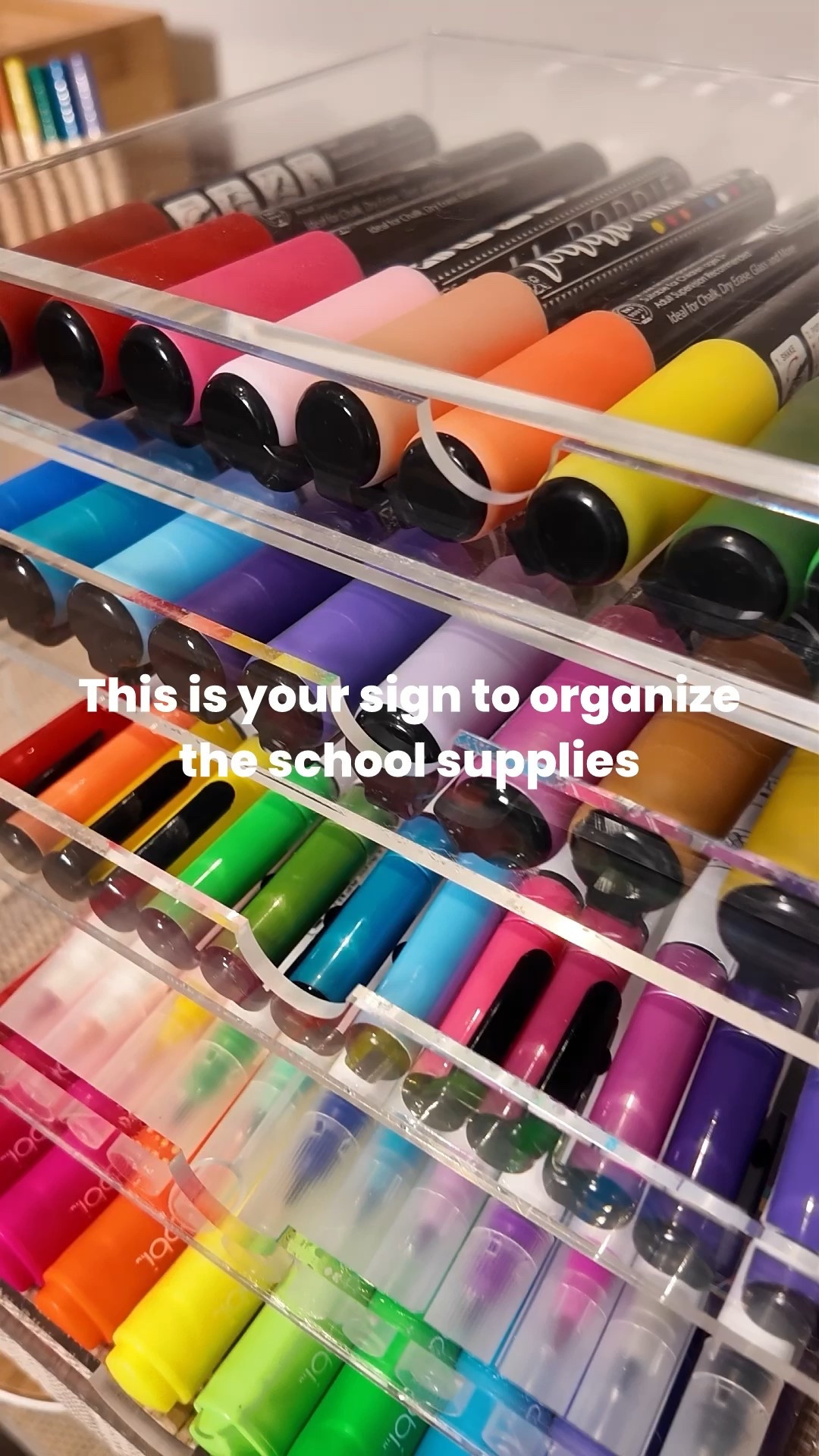 This acrylic drawer set is perfect for teachers, parents, or anyone looking to keep school, craft, or stationery supplies neat and easy to grab.

#asmrorganization #backtoschoolfinds #rainboworganization #teacherorganization #deskorganization #acrylicorganizer #methodicalmuses