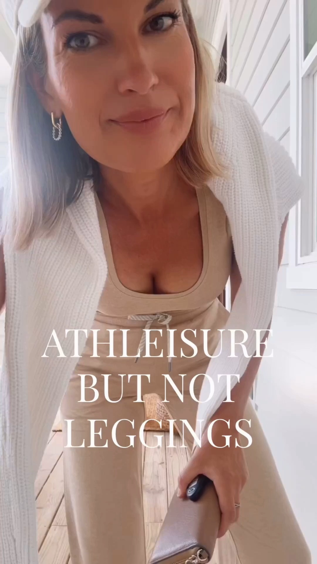 I am 5’11” in small tall pants and small top. Sneakers and bra true to size.  Athleisure but not leggings.

#LTKOver40 #LTKTall #LTKActive
