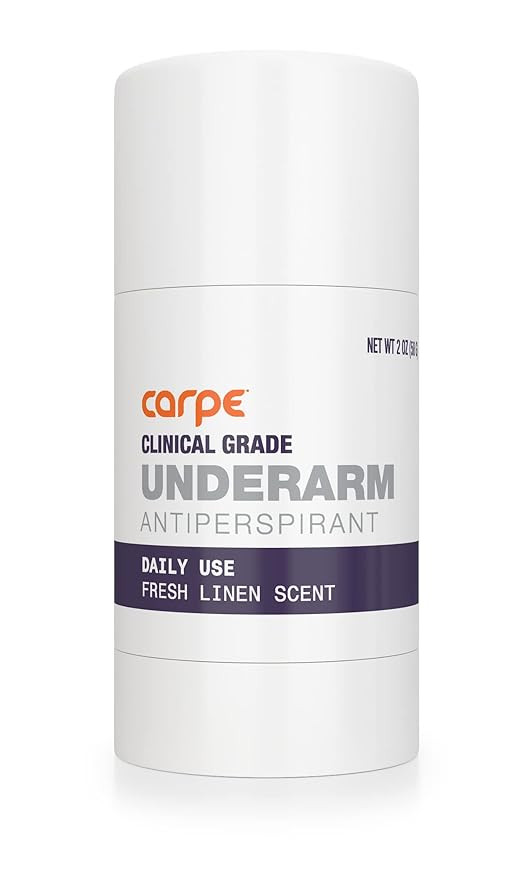 Carpe Clinical Strength Deodorant + Clinical Antiperspirant - Clinical Grade Solid Stick - Fresh ... | Amazon (US)