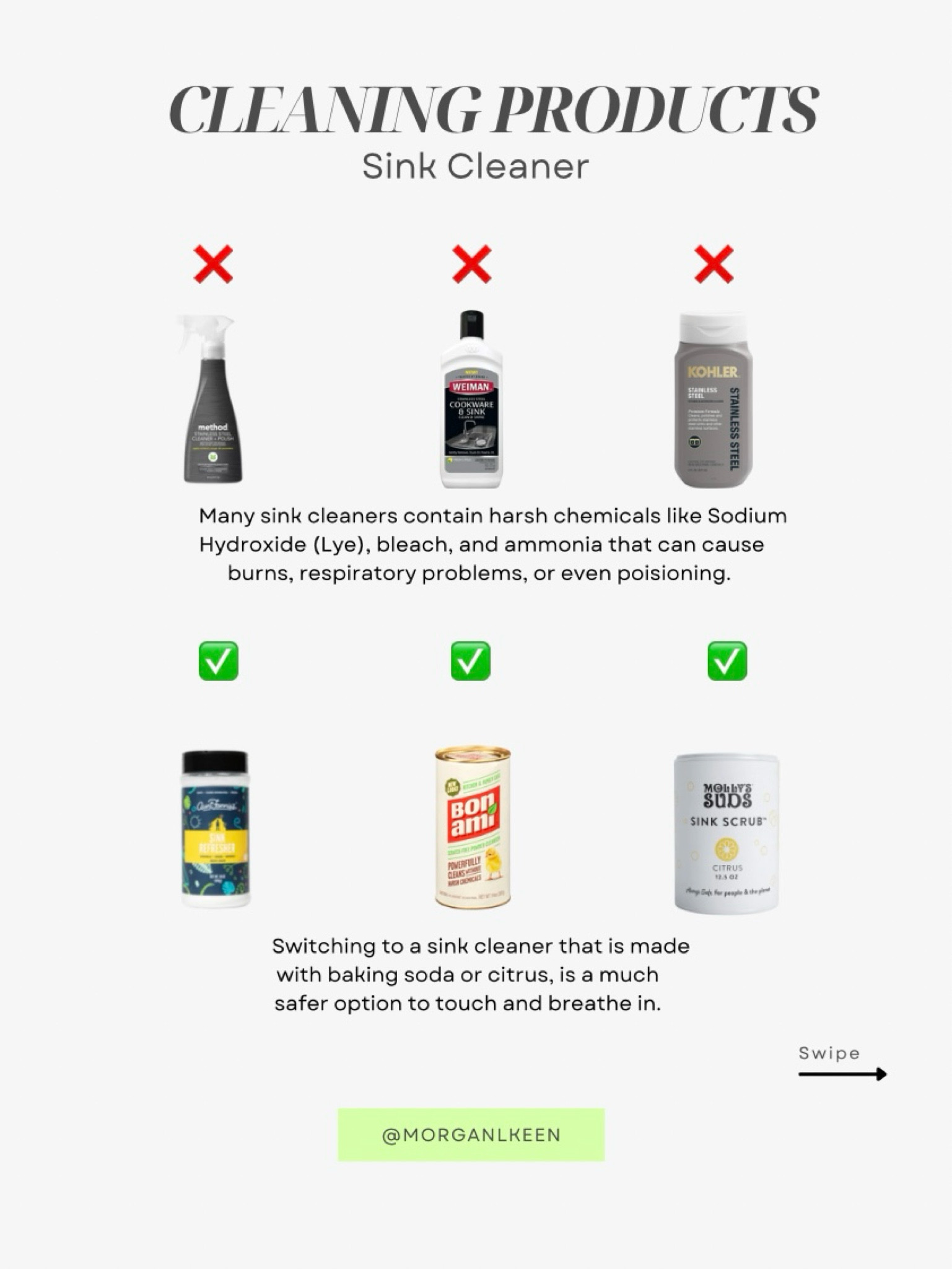 Non-toxic cleaning products 🫧