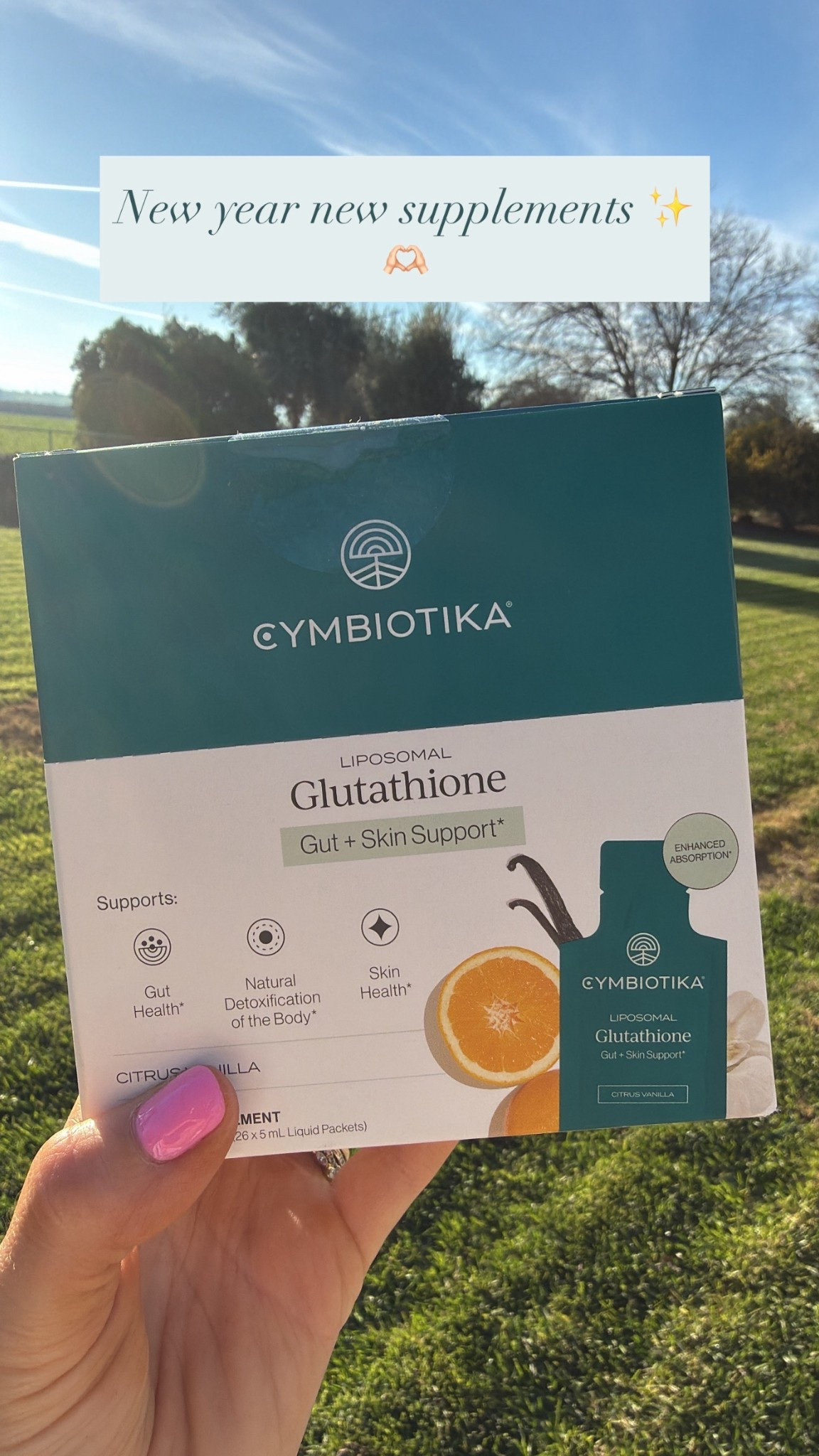 Trying a new supplement this year ✨🫶🏻

#LTKmomlife #LTKdayinmylife #LTKfitnessgoals