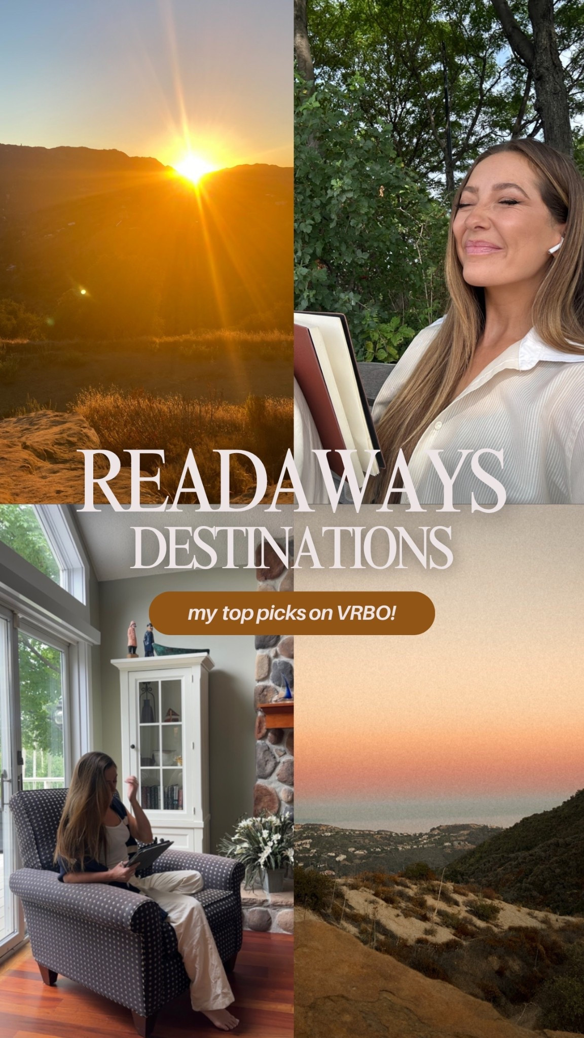 #EGPartner Vrbo just launched it’s Unpack ‘26 Travel Trend Report to share emerging travel trends for the year ahead, and my favorite trend? Readaways. Reading retreat anyone?! 📚Readaway’s are officially one of the biggest trends in travel for 2026, check out @vrbo for cozy getaways perfect for reading & relaxation!! #paidlink #ad  #UnpackTravelTrends

#LTKTravel