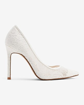 Bridal Lace Pumps | Express