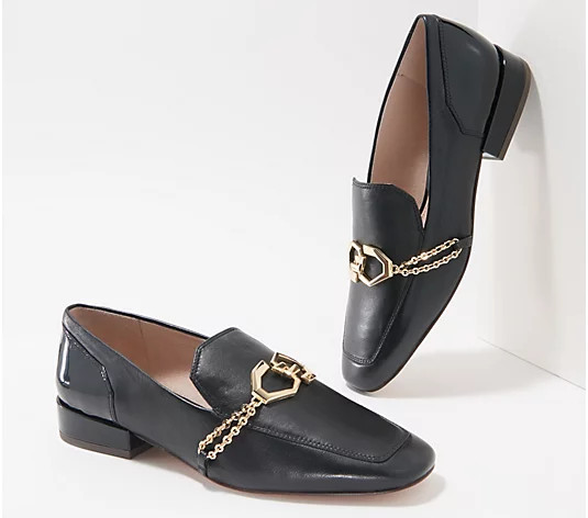 Louise et Cie Leather Loafers - Everland - QVC.com | QVC