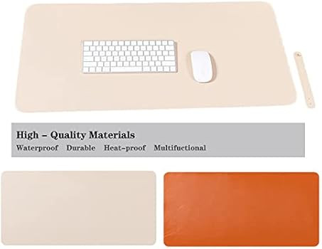 Dual Sided Leather Desk Pad,PU Desk mat,Waterproof Desk Protector ,Desk Mouse Pad for Office/Home... | Amazon (US)
