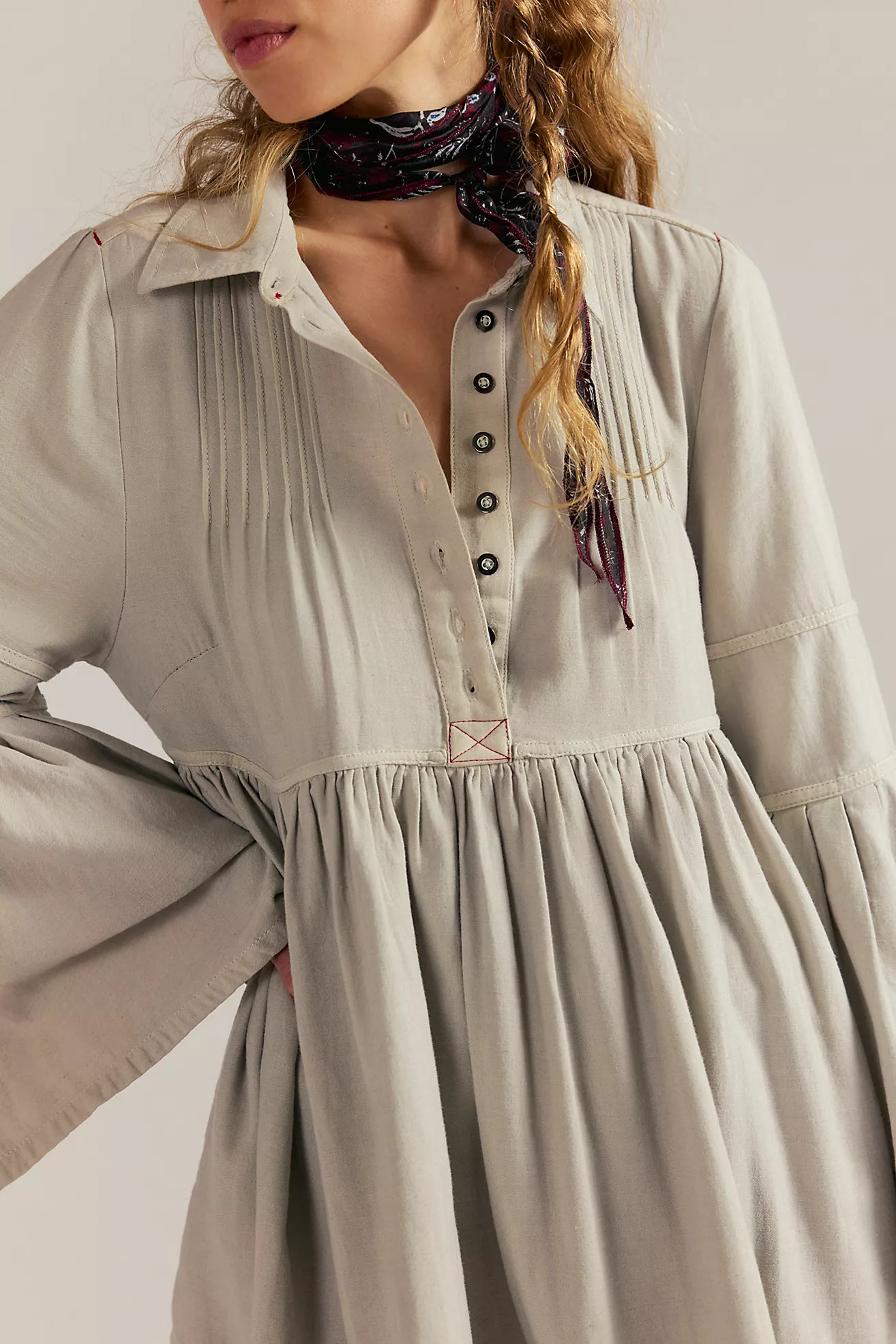 We The Free Down East Denim Mini Dress | Free People (Global - UK&FR Excluded)